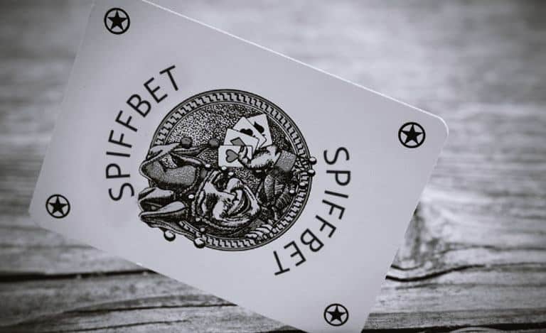 A joker card with Spiffbet written on it